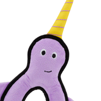 Beco Rough & Tough Toy Narwhal Large