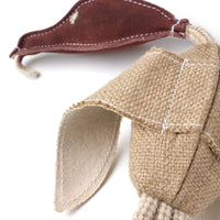 Green & Wild Desmond Duck Eco Dog Toy Jute & Suede