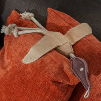 Green & Wild Desmond Duck Eco Dog Toy Jute & Suede