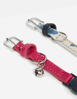 Joules Cambridge Floral, Blue and Pink Cat Collar Twin Pack, Safety buckle