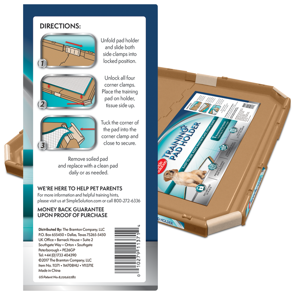 Simple solution sales training pad holder