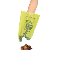 Earth Rated Bag Dispenser for Dog Lead, Includes 15 Biodegradable Unscented Poo Bags
