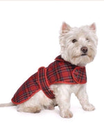 Ancol Highland Red Tartan Dog Coat