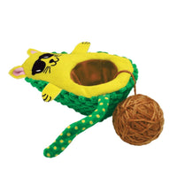Kong Wrangler Cat AvoCATo String Ball Toy