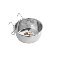 Sharples Stainless Steel Dish Coop Cup With Hook 7cm