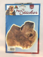 Pet Dog Stickers 16x14cm - Various Breeds