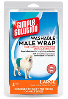 Simple Solution Dog Washable Male Wrap Diaper Pants Small Medium Large