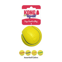 Kong Squeezz Tennis Ball Assorted 2Pk