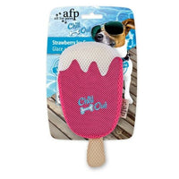 All For Paws Chill Out Dog Cooling Toys Soft Plush Summer Heat Ice Balls / Bones