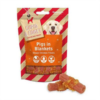 Cupid And Comet Finest Pigs In Blankets Christmas Dog Treats 100g