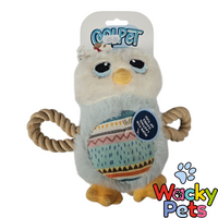CoolPet Owl Rope Limbs Dog Toy