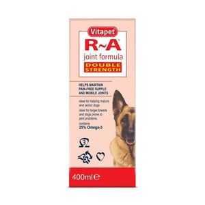 Vitapet Dog Double Strength R A Joint Formula 400ml