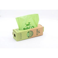 BECO Recycled Dog Poo Bags with Handles - Unscented Large