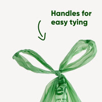 BECO Recycled Dog Poo Bags with Handles - Unscented Large