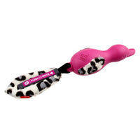 GiGwi Duck Push To Mute with Plush Tail Pink