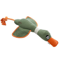 House of Paws Kharki XL Duck Canvas Thrower Dog Toy