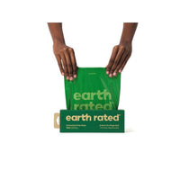 Earth Rated 300-Count Biodegradable Dog Poo Bags, Unscented On A Single Roll For Pantries