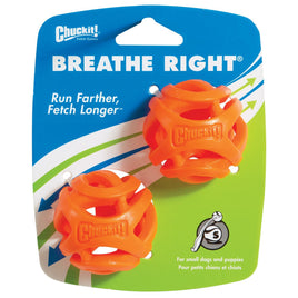 Chuckit Breath Right M (2pk) 6.5cm