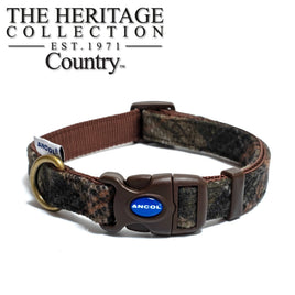 Ancol Country Check Adjustable Collar Size 1-2 20-30cm