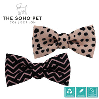 Ancol Soho Collection Patterned Bow Tie
