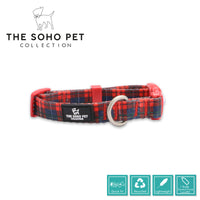 Ancol Soho Collection Tartan Patterned Collar