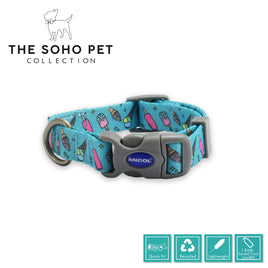 Ancol Soho Collection Ice Cream Patterned Collar