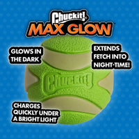 Chuckit Max Glow Launcher With Glow Ball 25M Pro 68cm