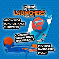 Chuckit Max Glow Launcher With Glow Ball 25M Pro 68cm