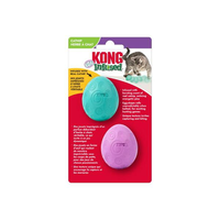 KONG Catnip Infused Egg 2-pk