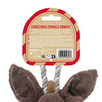 Cupid And Comet Christmas Crinkle Donkey