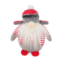 Cupid And Comet Stripey Santa Gonk