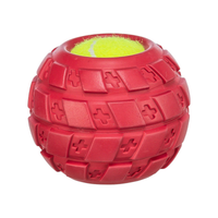 Trixie Tennisball in tyre, natural rubber 7.5 cm