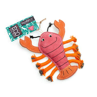 Green & Wilds Eco Dog Toy Larry the Lobster