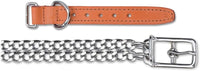 Ancol 14`/35cm 2 Row Medium Chain Collar Tan