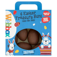 Webbox Dog Treasure Hunt Eggs 120g