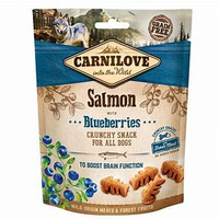 Carnilove Grain Free dog treat Salmon & Blueberries 200g