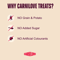 Carnilove Ostrich With Blackberries Dog Treats 200g