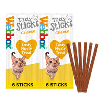 Webbox Cat Tasty Cheese Sticks 30g