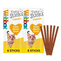Webbox Cat Tasty Cheese Sticks 30g