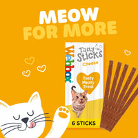 Webbox Cat Tasty Cheese Sticks 30g