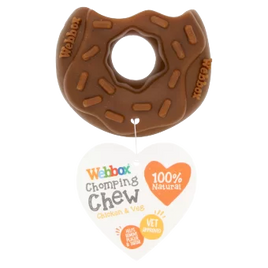 Webbox Chomping Chew Chicken & Veg Donut