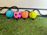 Trixie neon balls on a rope, foam rubber, floatable ? 6 cm/30 cm