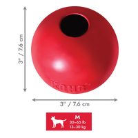 Kong Ball with hole - 3 sizes