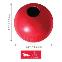 Kong Ball with hole - 3 sizes