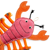 Green & Wilds Eco Dog Toy Larry the Lobster