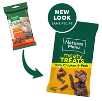 Natures Menu Dog Treats Chicken and Pork 50g