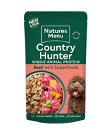 Natures Menu Country Hunter Dog Pouch Multipack 12 x 150g