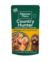 Natures Menu Country Hunter Dog Pouch Multipack 12 x 150g