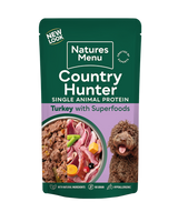 Natures Menu Country Hunter Dog Pouch Multipack 12 x 150g