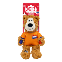KONG World Cup Wild Knots Bear Medium Limited Edition - Netherlands
